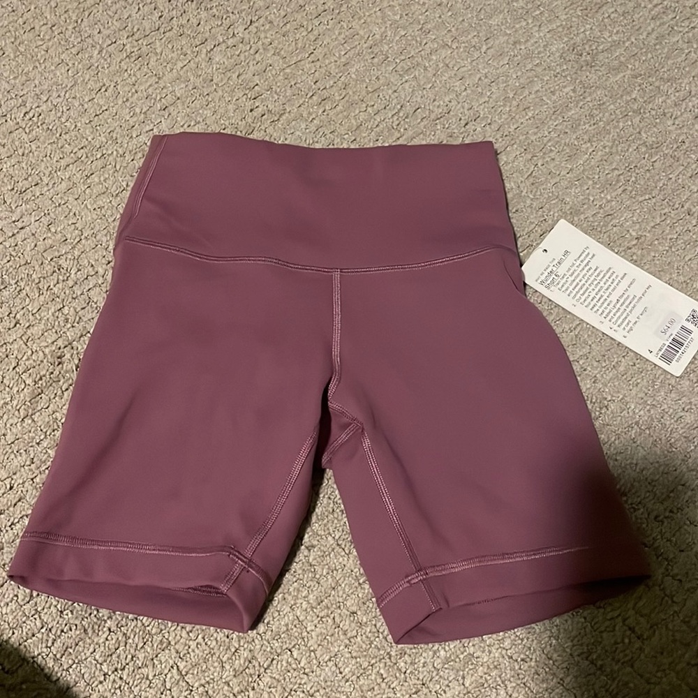 Lululemon wunder Train High Rise short 6”